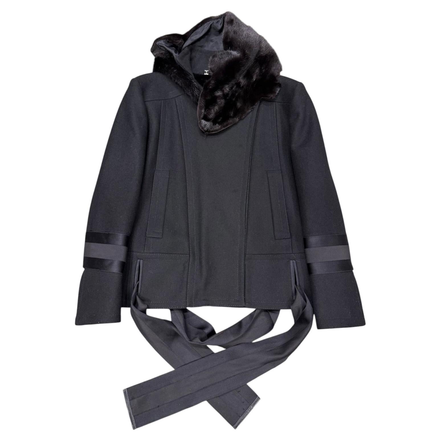 A/W2004 Gucci by Tom ford mink collar runway jacket