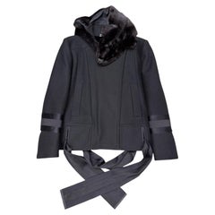 A/W2004 Gucci by Tom ford mink collar runway jacket
