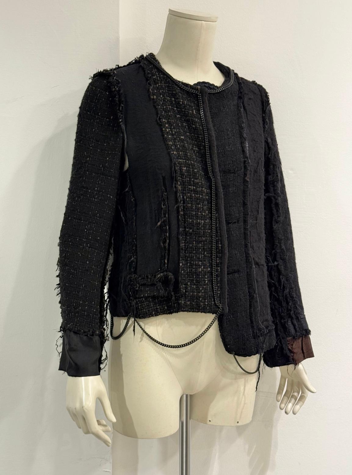 A/W2004 MAISON MARGIELA veste artisanale reconstituée avec chaînes en métal Pour femmes en vente