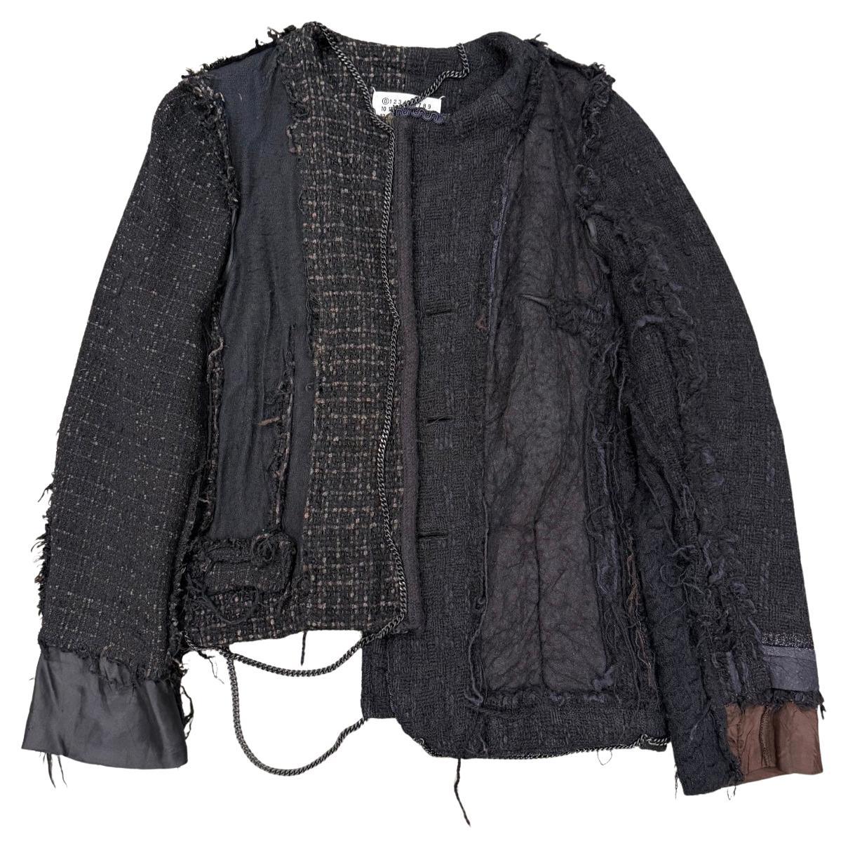 A/W2004 MAISON MARGIELA veste artisanale reconstituée avec chaînes en métal en vente