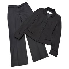 Ensemble blazer et pantalon sur mesure Christian Dior par John Galliano, collection automne-hiver 2006