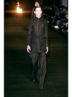 A/W2006 Dior by Hedi Slimane runway military coat