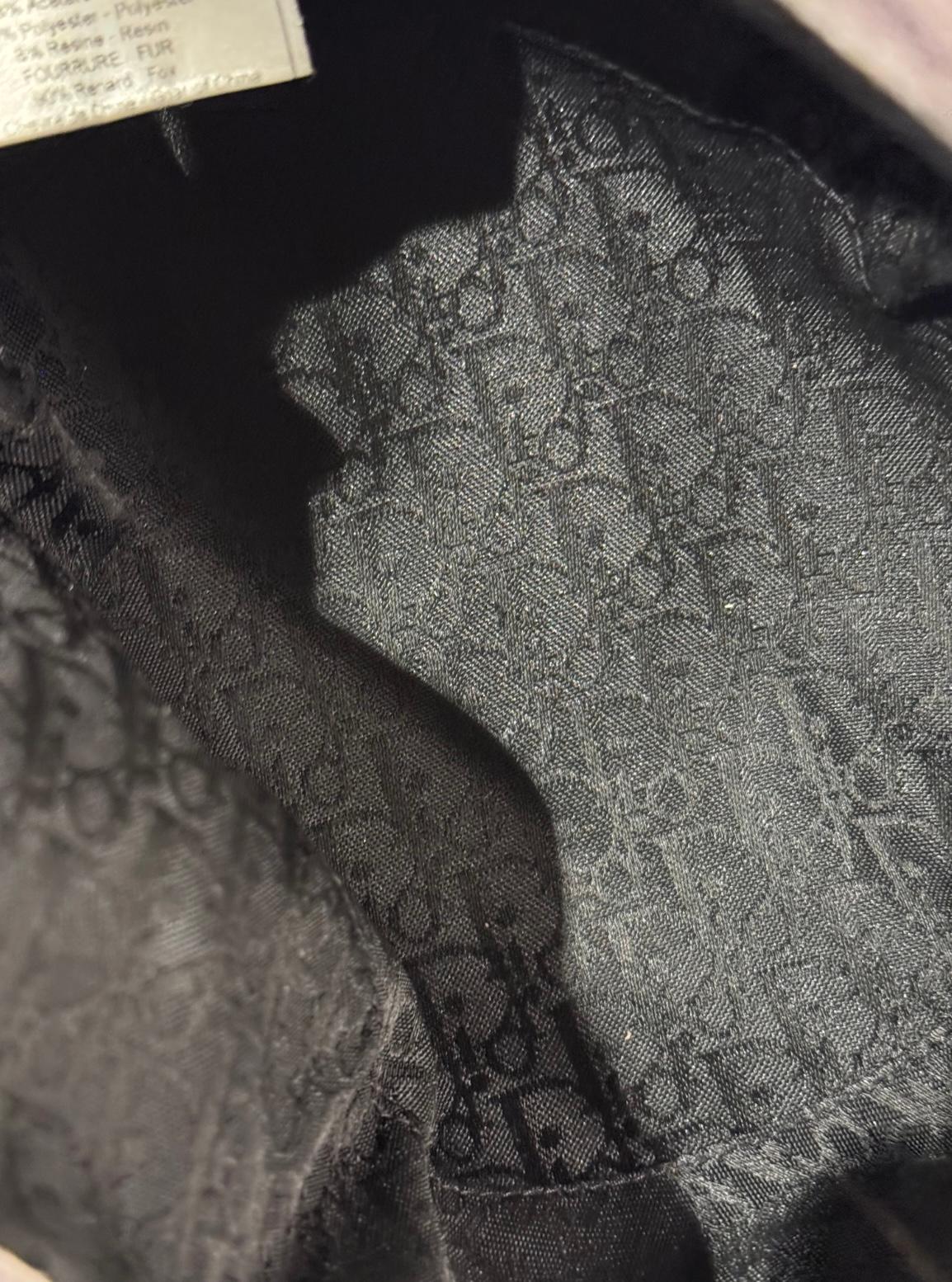 A/W2007 Christian Dior by John Galliano runway Mohawk fox fur hat - NEW in vendita 4