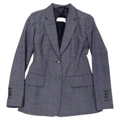 A/W2007 Maison Margiela wool pointed wrinkled shoulder blazer