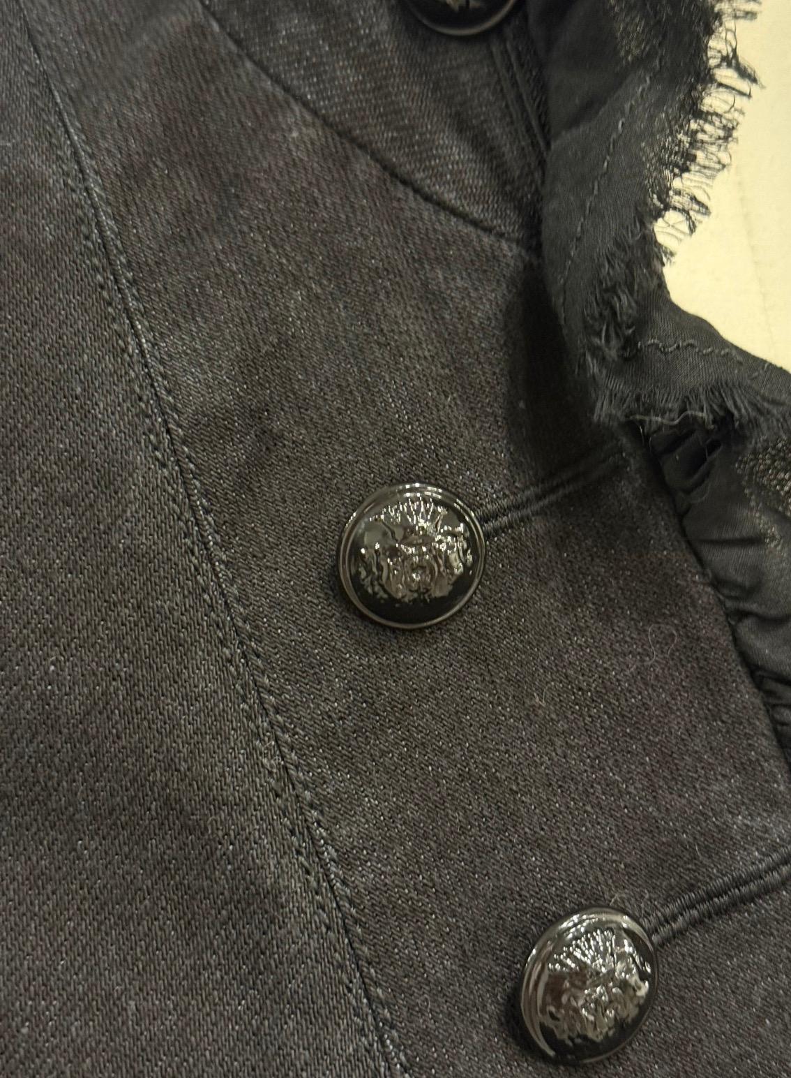 A/W2008 Alexander McQueen pirate military napoleon jacket For Sale 5