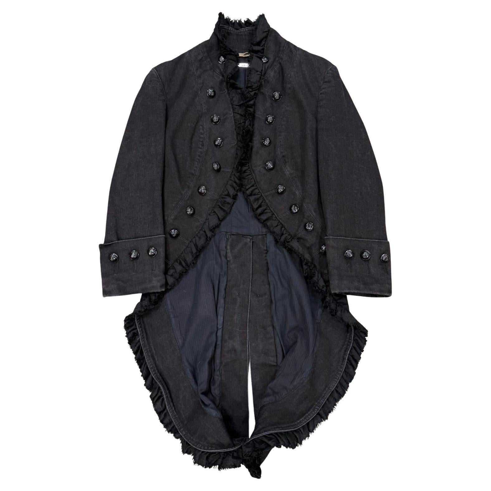 A/W2008 Alexander McQueen pirate military napoleon jacket