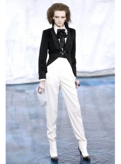 A/W2010 Chanel runway alpaca peplum jacket