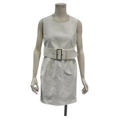 A/W2010 Comme des Garçons belted sheath dress