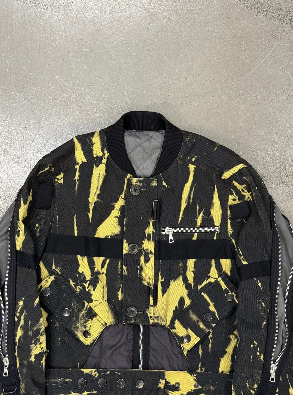 Défilé A/W2014 Dries Van Noten - Blouson bombardier zippé au dos en vente 1