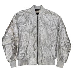 A/W2016 Saint Laurent by Hedi Slimane sample leather bomber jacket