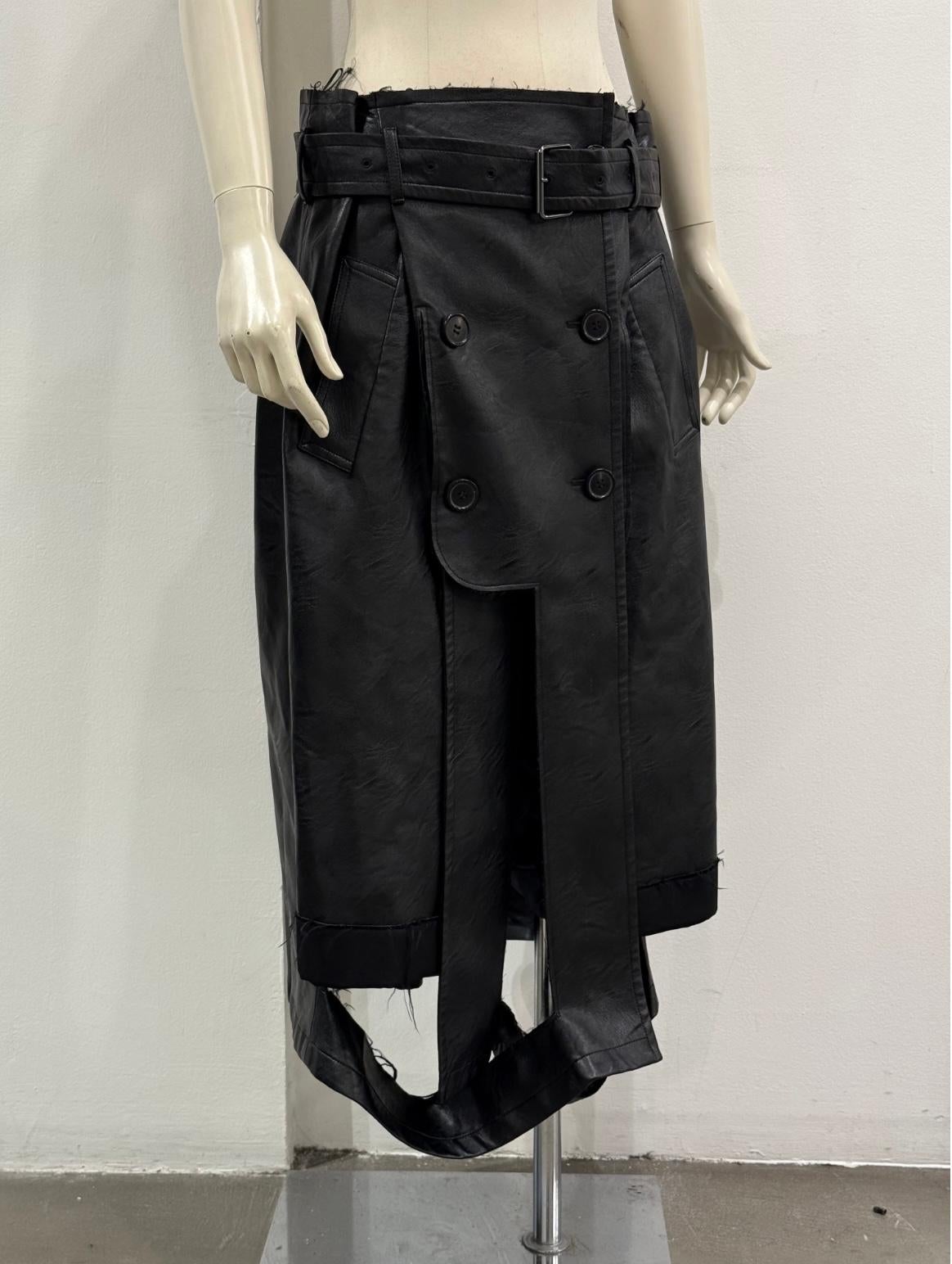 A/W2019 Maison Margiela falda deconstruida Regular en venta 4