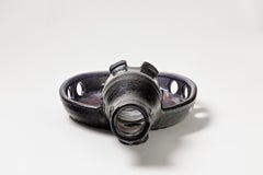 Wandleuchter aus Keramik, Boleslaw Danikowski zugeschrieben, um 1970