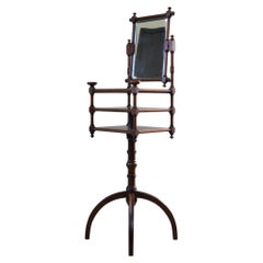 Valet de chambre en noyer du XIXe siècle