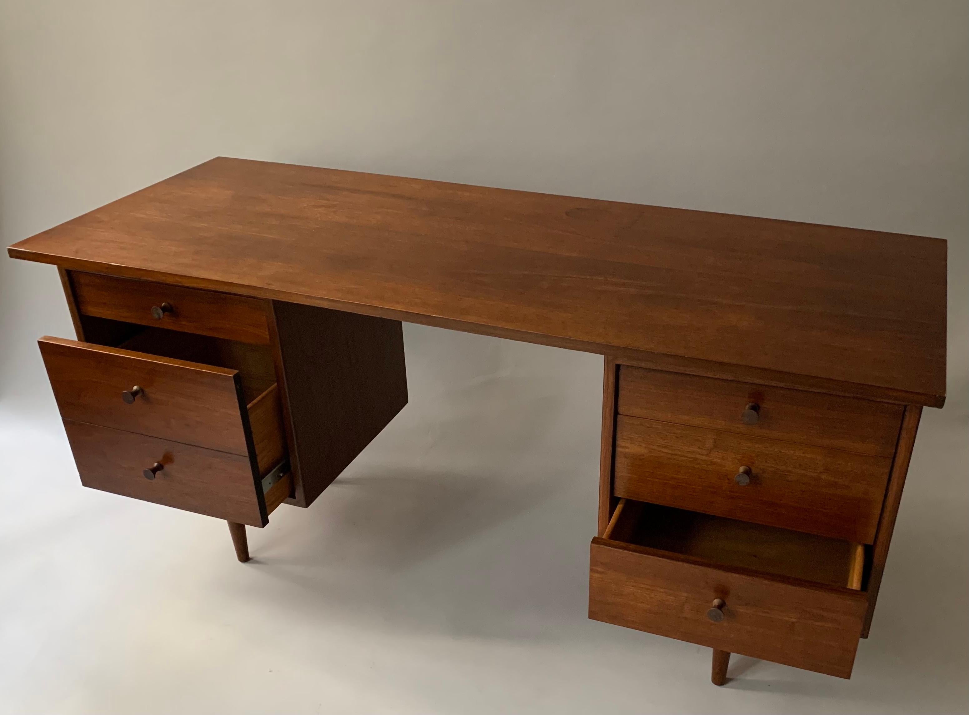 American Walnut Desk by Richard Artschwager