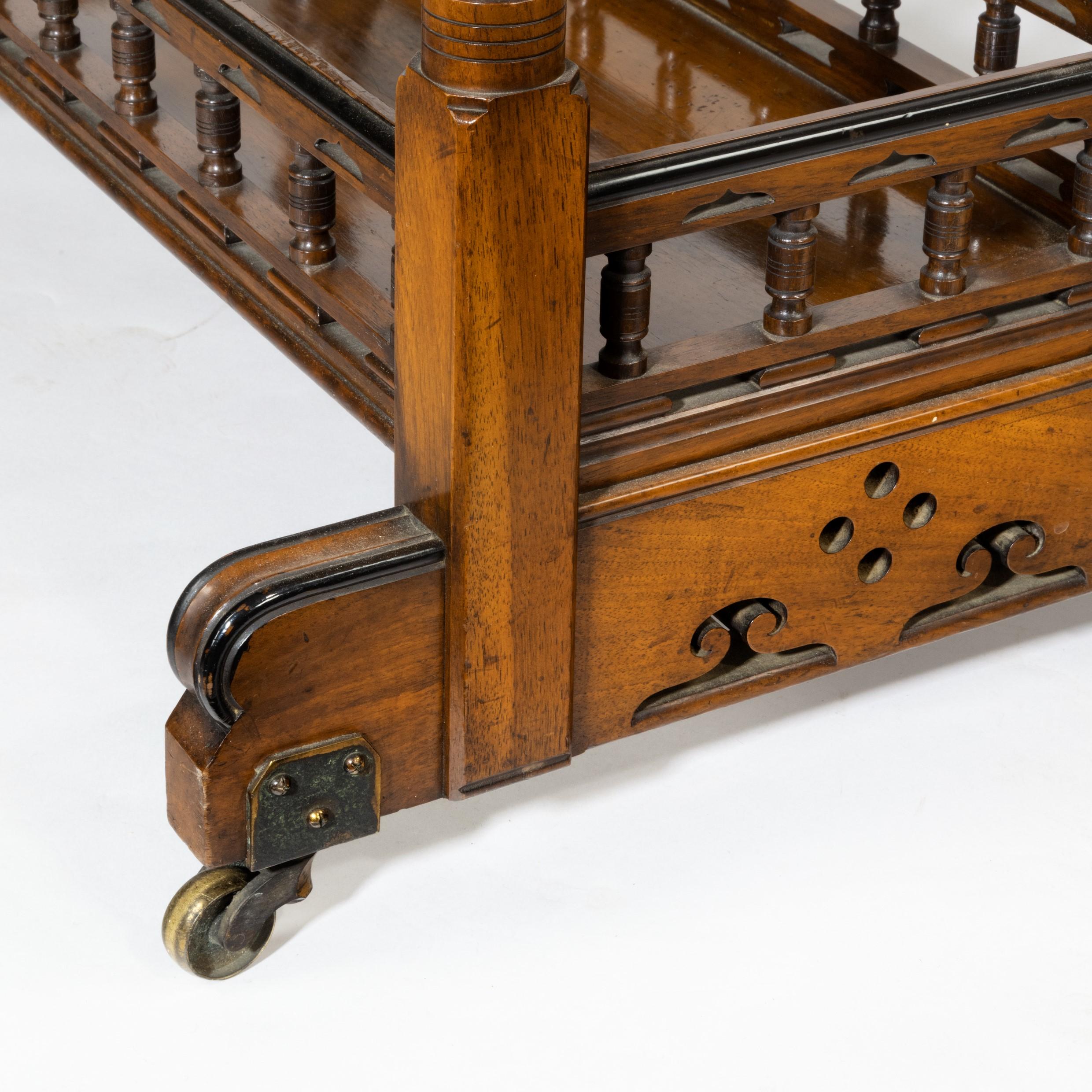 Walnut Side Table/Jardinière by Gillows Probably after Augustus Pugin 8