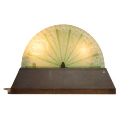 A. WALTER, French Art Deco table lamp