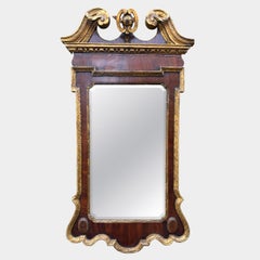 A Walnut And Giltwood George II Pier Mirror