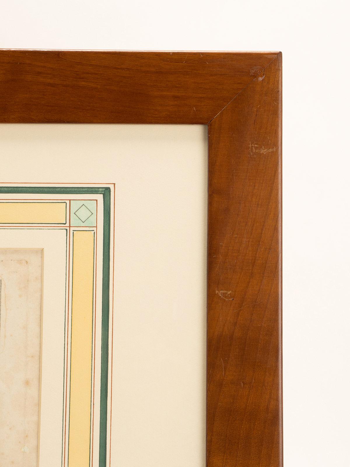 Aquarellierter Druck mit der Darstellung von Rennpferden, England 1799. im Zustand „Gut“ im Angebot in Milan, IT