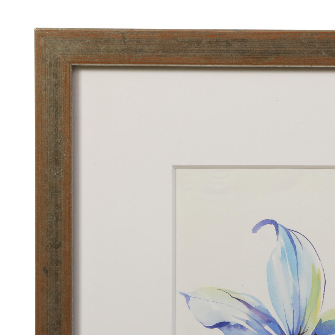 A Watercolor Floral Painting For Sale 1