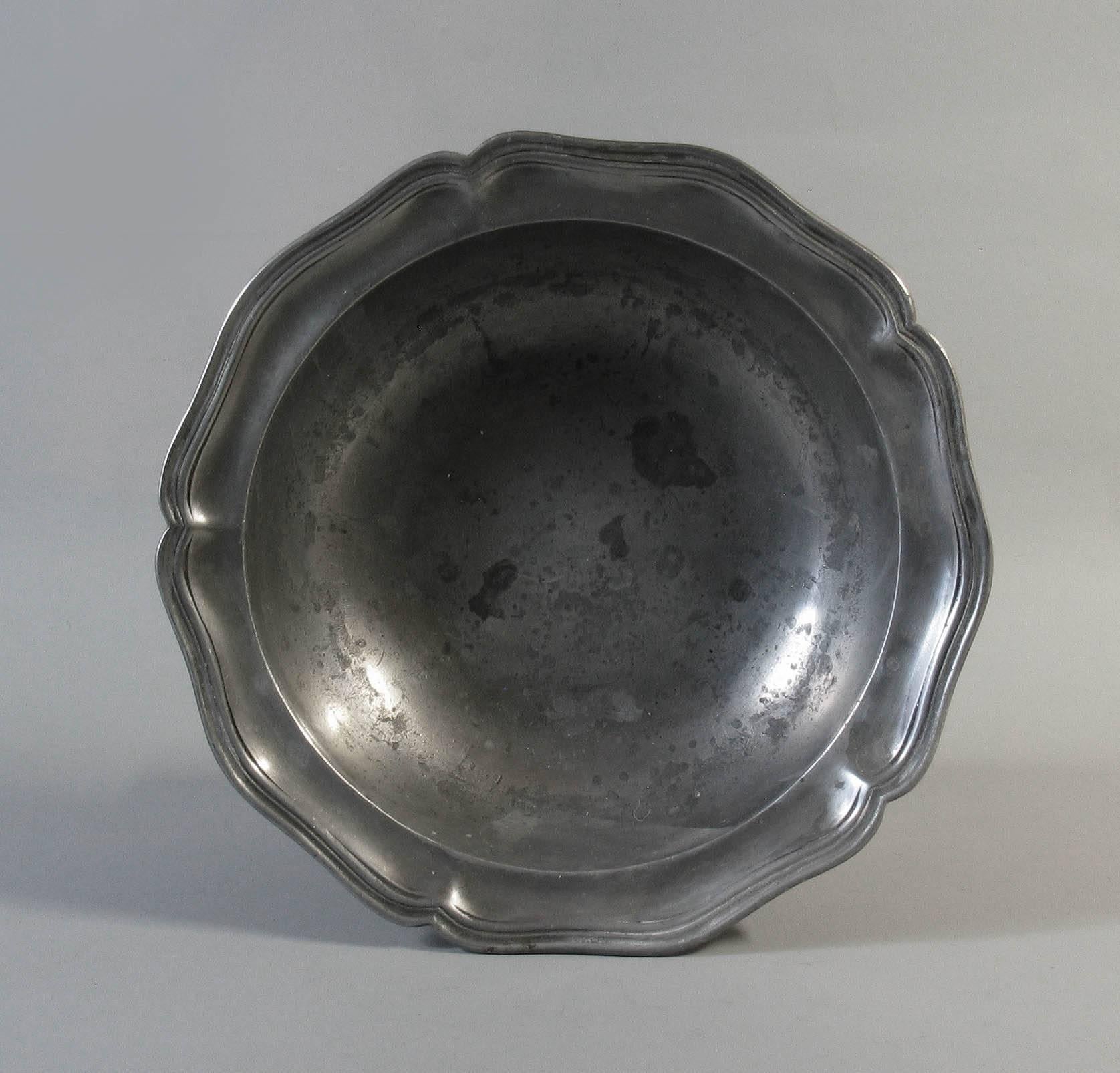 trade continental mark pewter