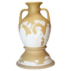 Jarrón de jaspe Wedgwood Portland, circa 1875