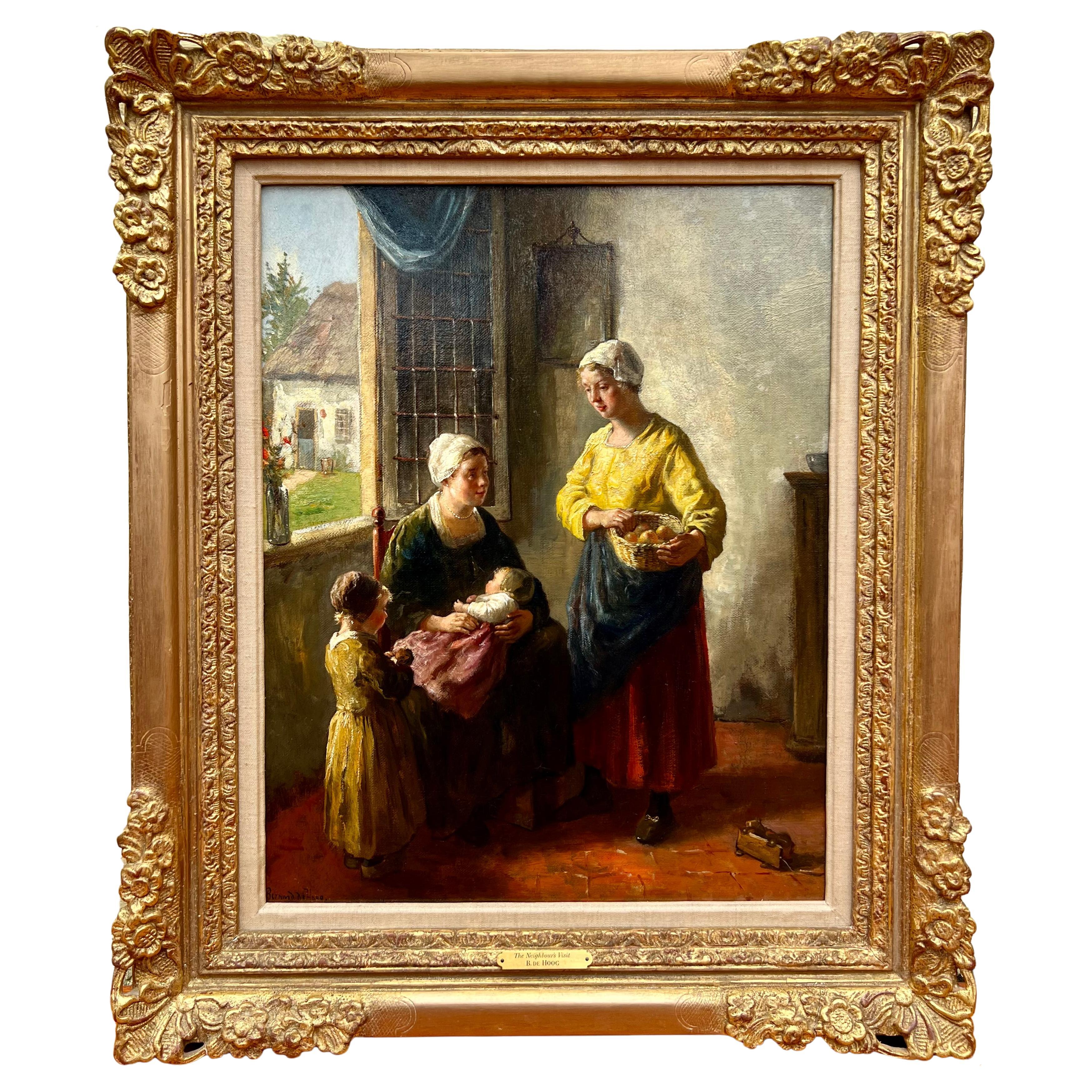 "Una visita di benvenuto" di Bernard De Hoog