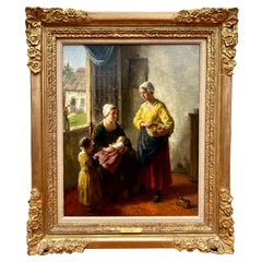 "A Welcome Visit" by Bernard De Hoog