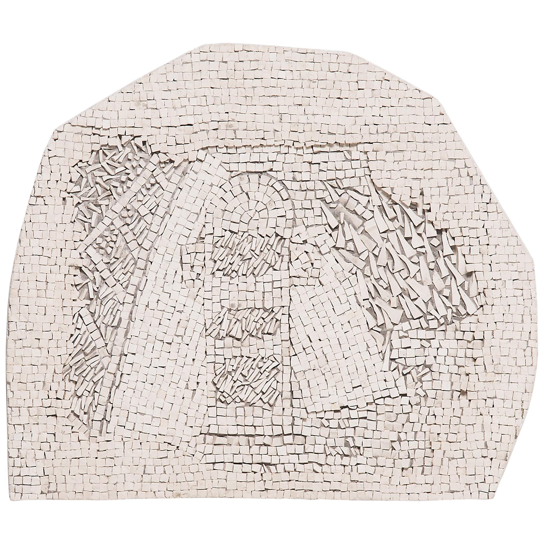 "A Wheel Stopper" Mosaic by Toyoharu Kii