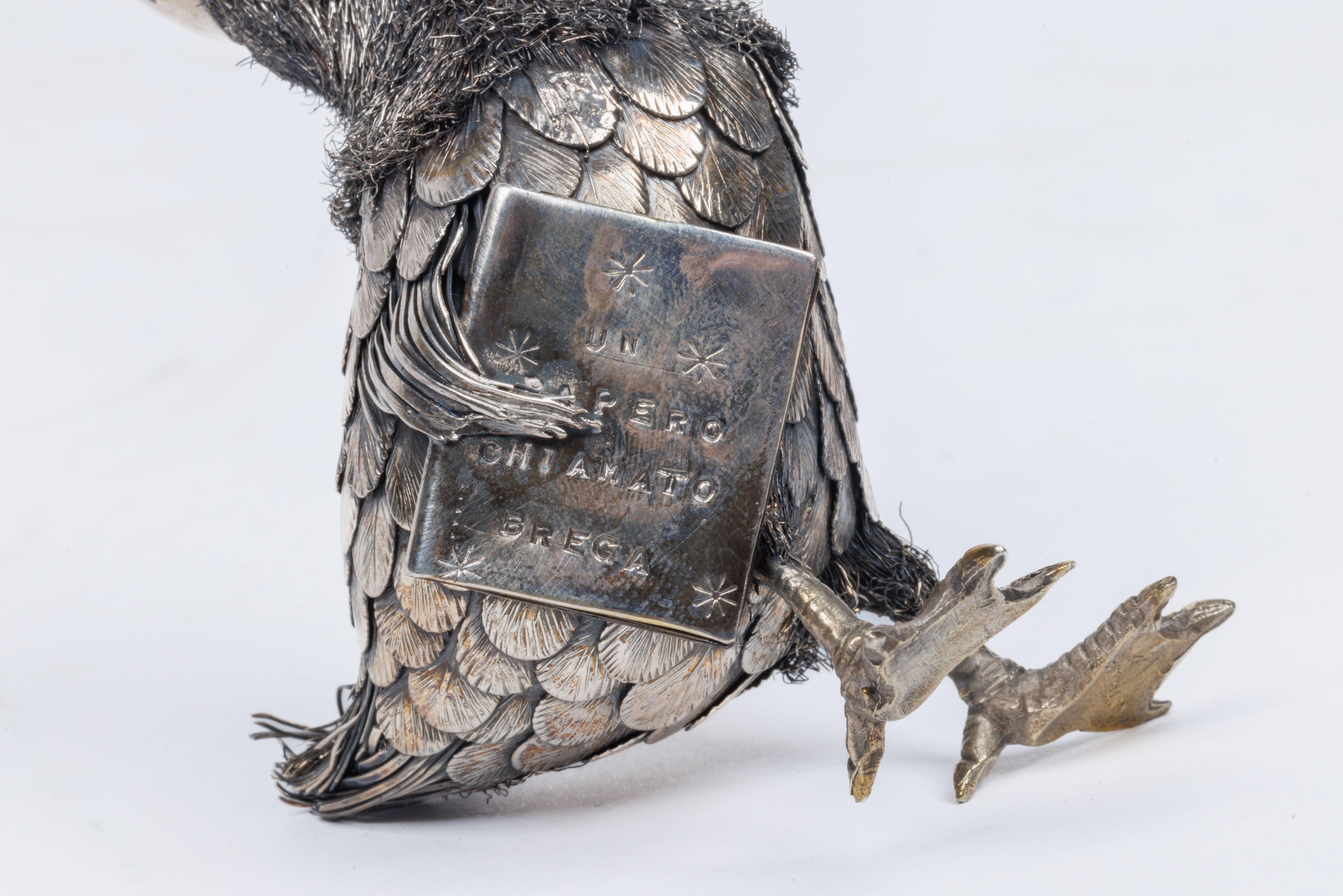 Eine skurrile Buccellati Sterling Silber Familie von vier Enten im Zustand „Gut“ in New York, NY