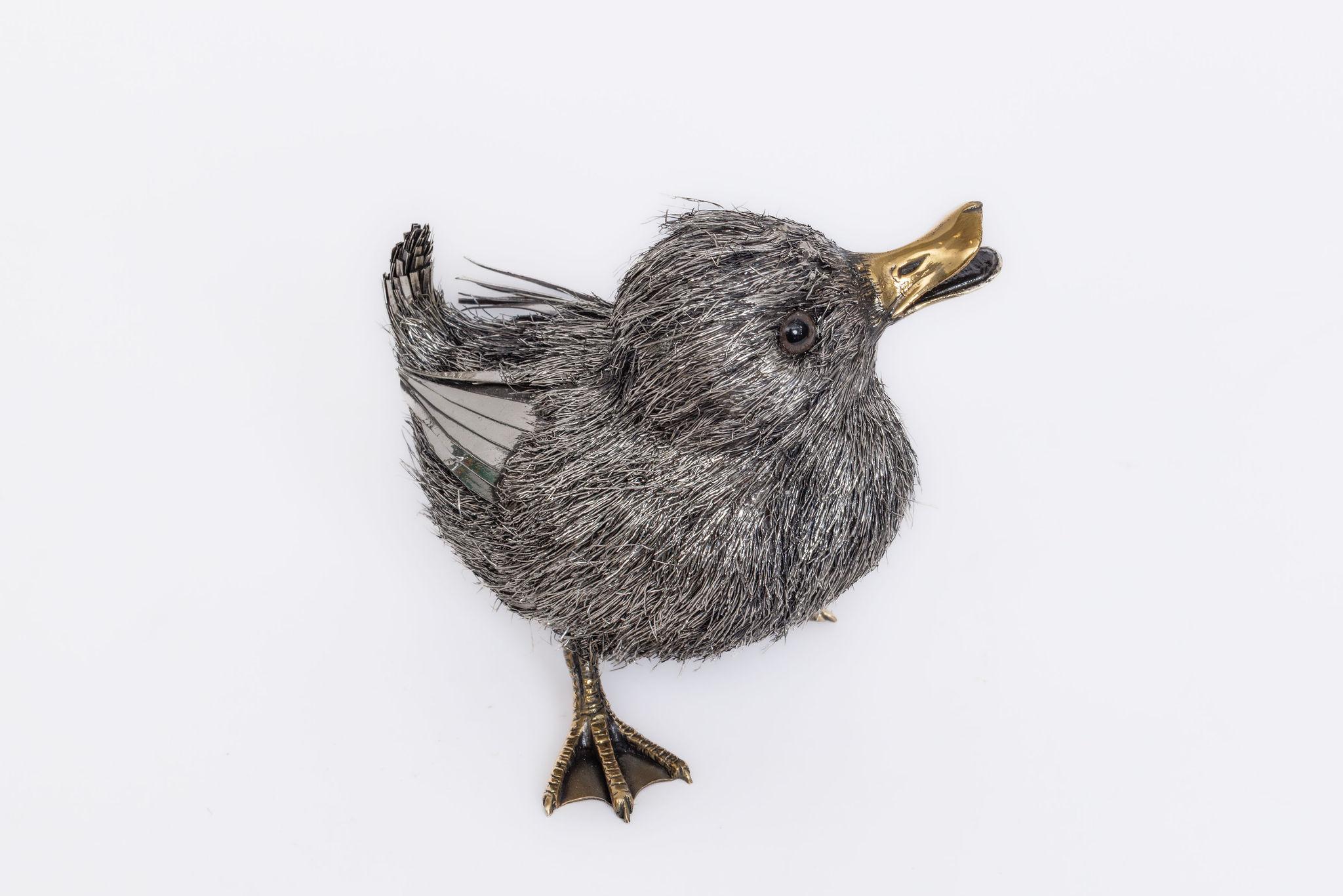 Eine skurrile Familie von drei Buccellati Sterling Silver Enten im Angebot 2