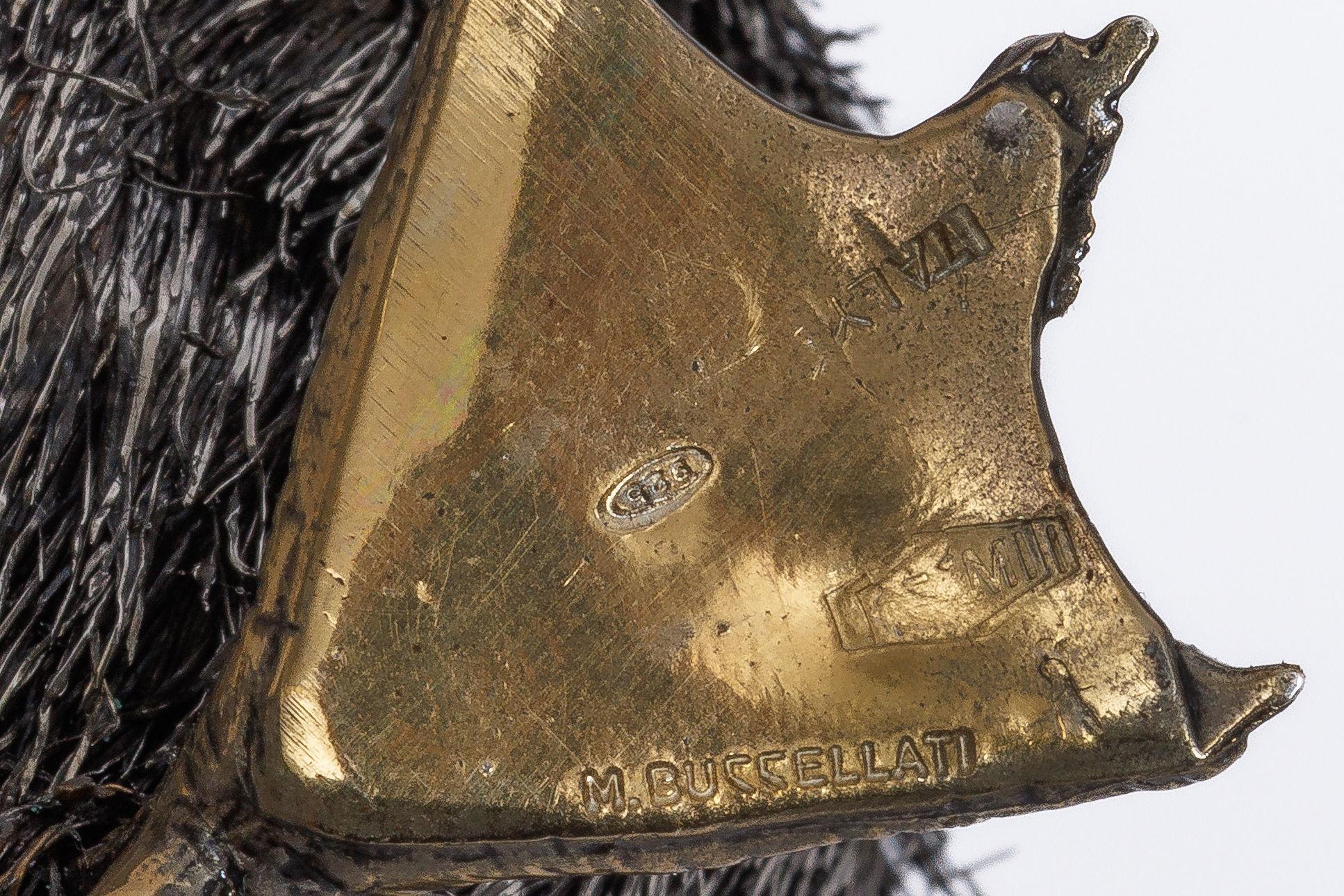 Una stravagante famiglia di tre anatre in argento Buccellati in vendita 1