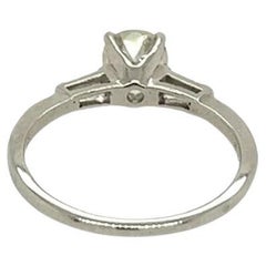 White Gold and Diamond Engagement Ring