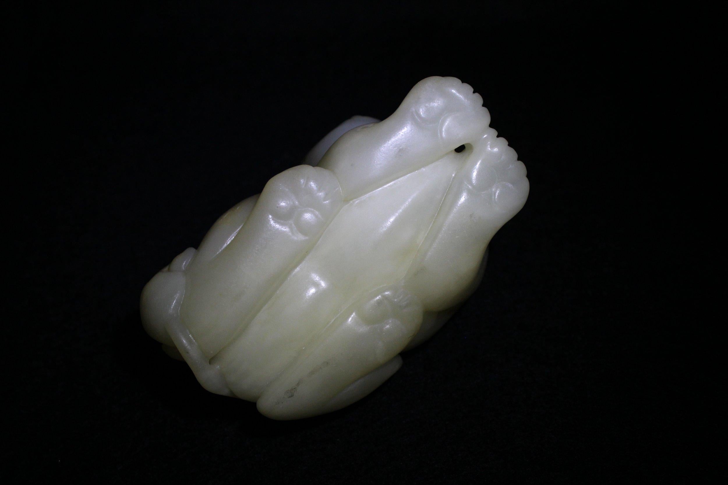 A White Jade Mythical Beast For Sale 2