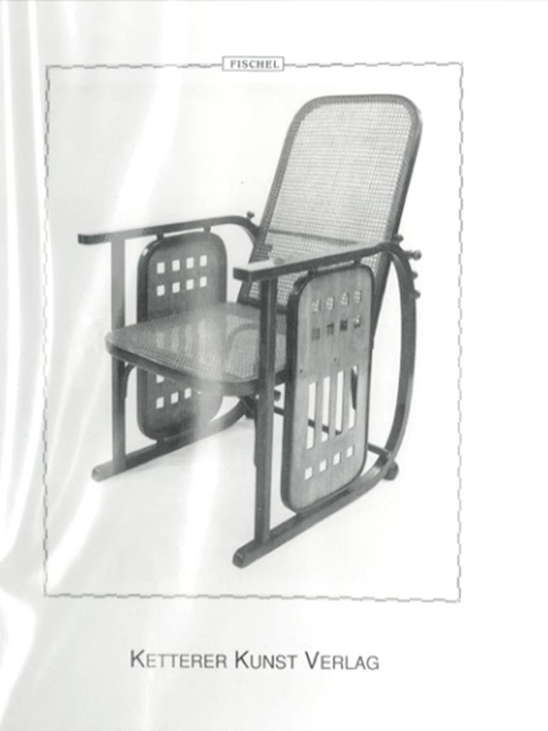 A SITZMASCHINE Stuhl von JOSEF HOFFMANN & FISCHEL WIENER WERKSTATTE Österreich 1910 im Angebot 10