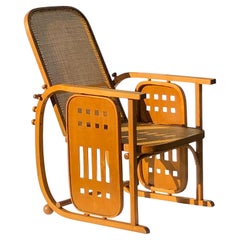 Silla SITZMASCHINE de JOSEF HOFFMANN & FISCHEL WIENER WERKSTATTE Austria 1910