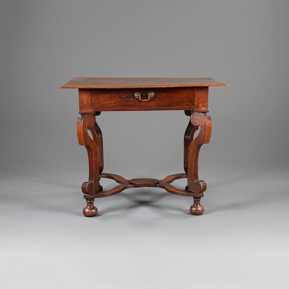 English William and Mary Side Table For Sale