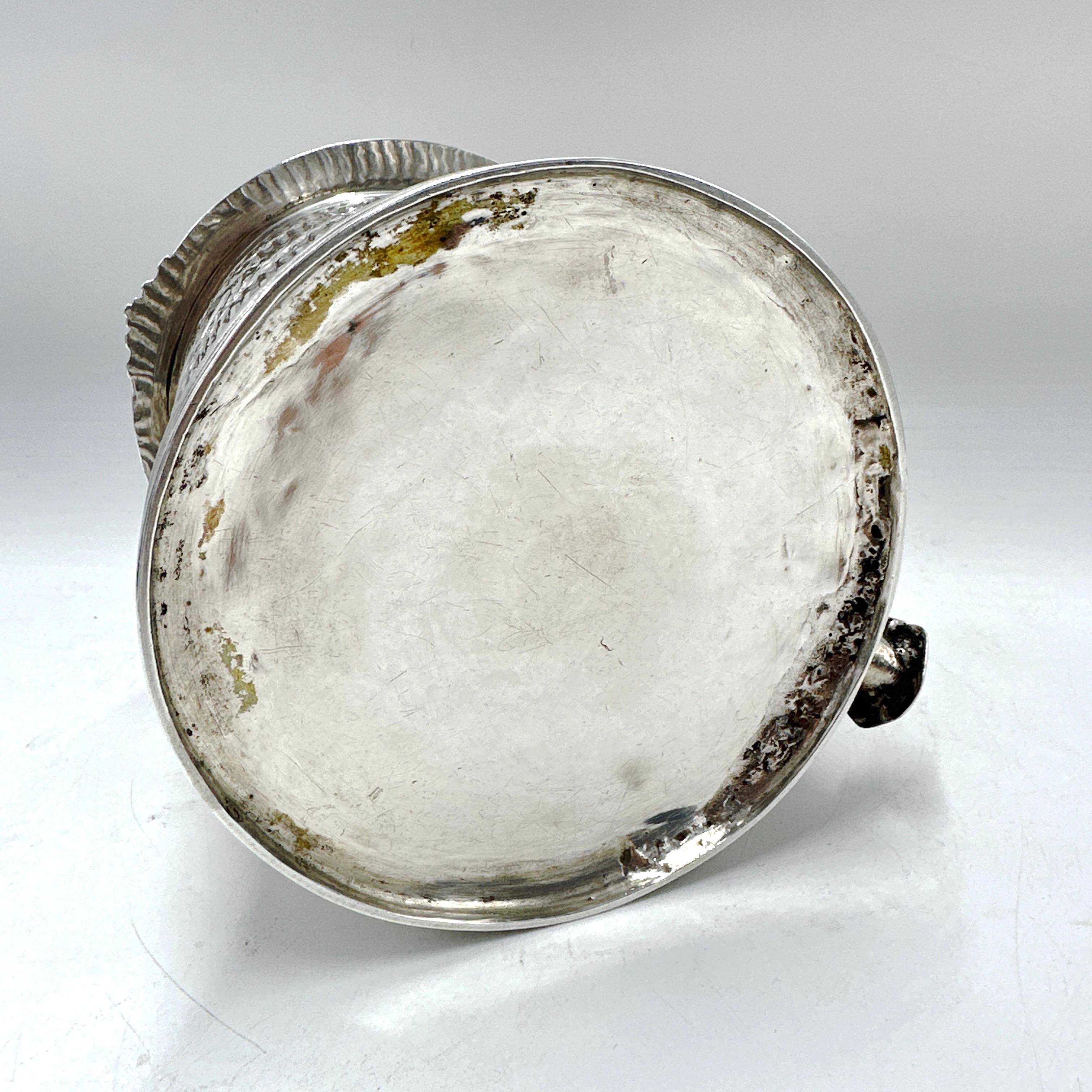 Jarra de plata de ley de Guillermo III, John Ruslen, Londres, 1694-95 en Bueno Estado en Victoria, BC