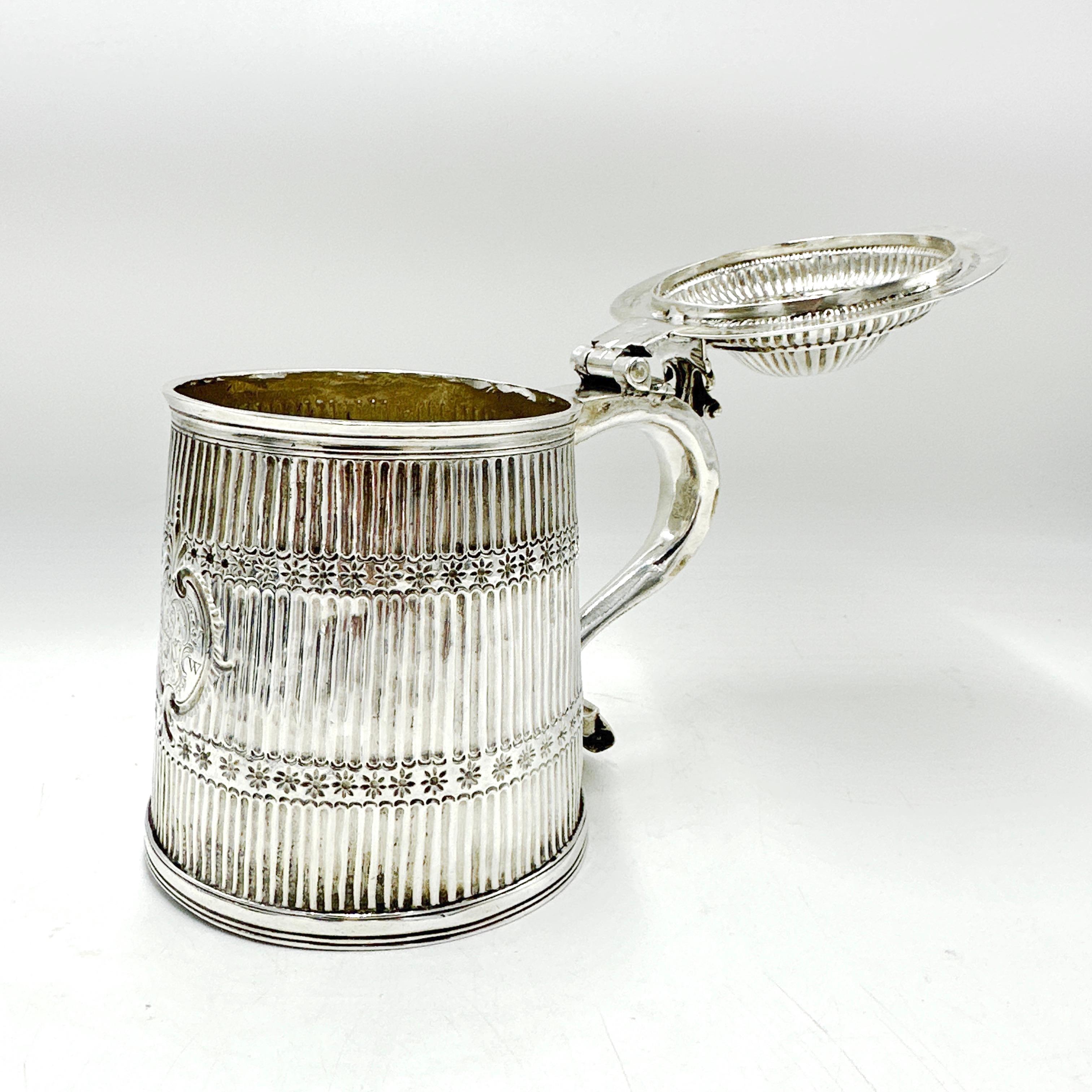 Jarra de plata de ley de Guillermo III, John Ruslen, Londres, 1694-95 1