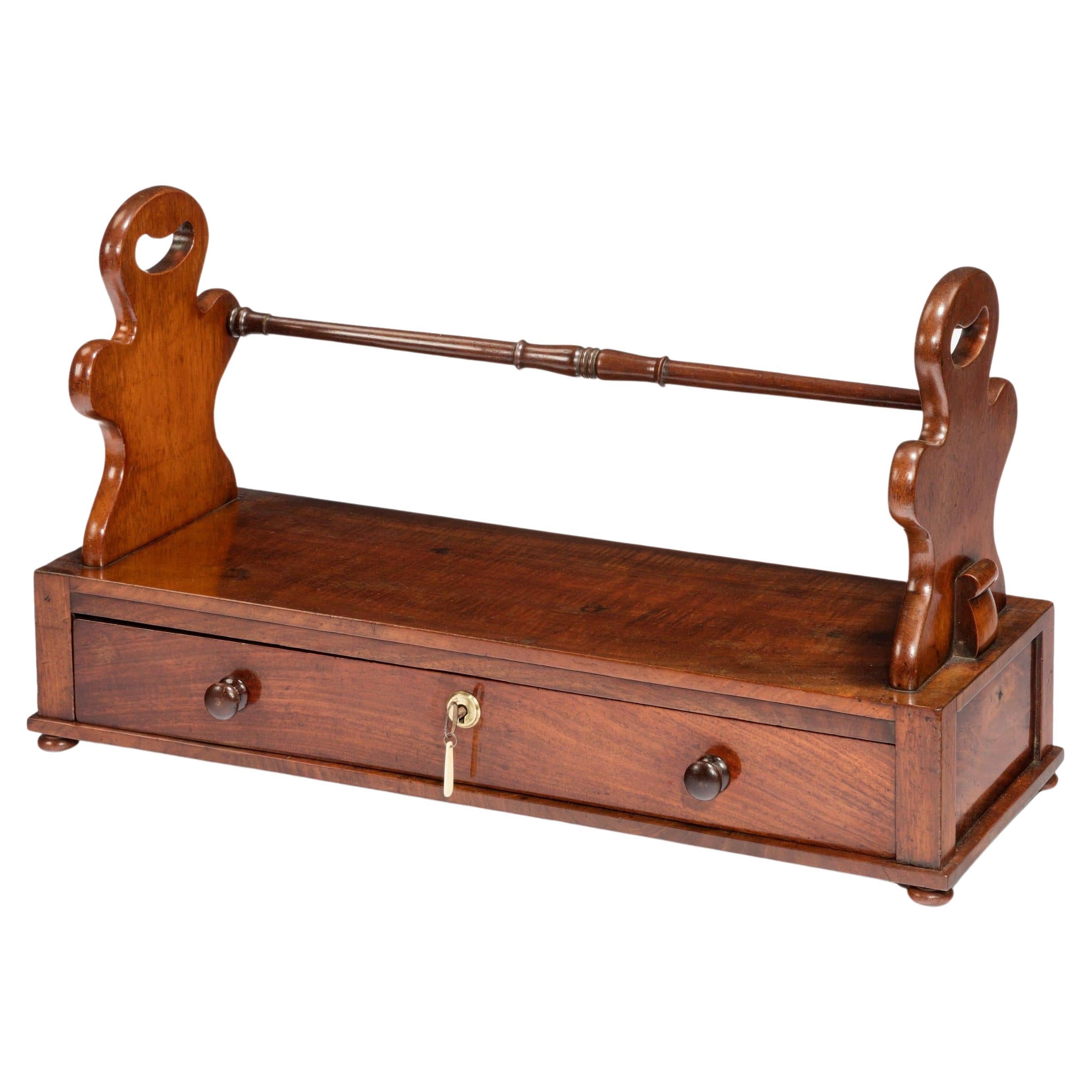 A William IV mahogany book carrier For Sale