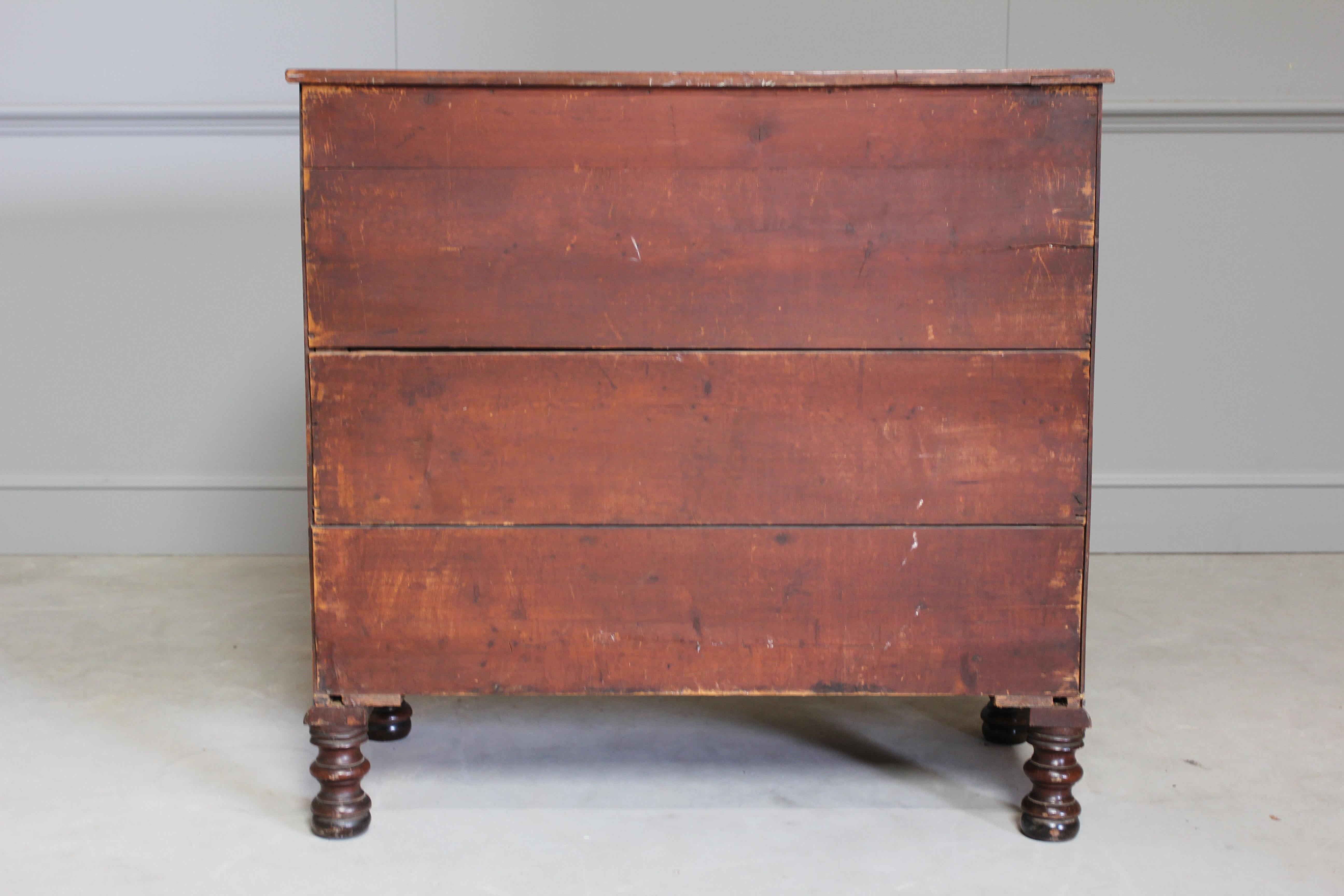 William IV Mahogany Chest of Drawers 4