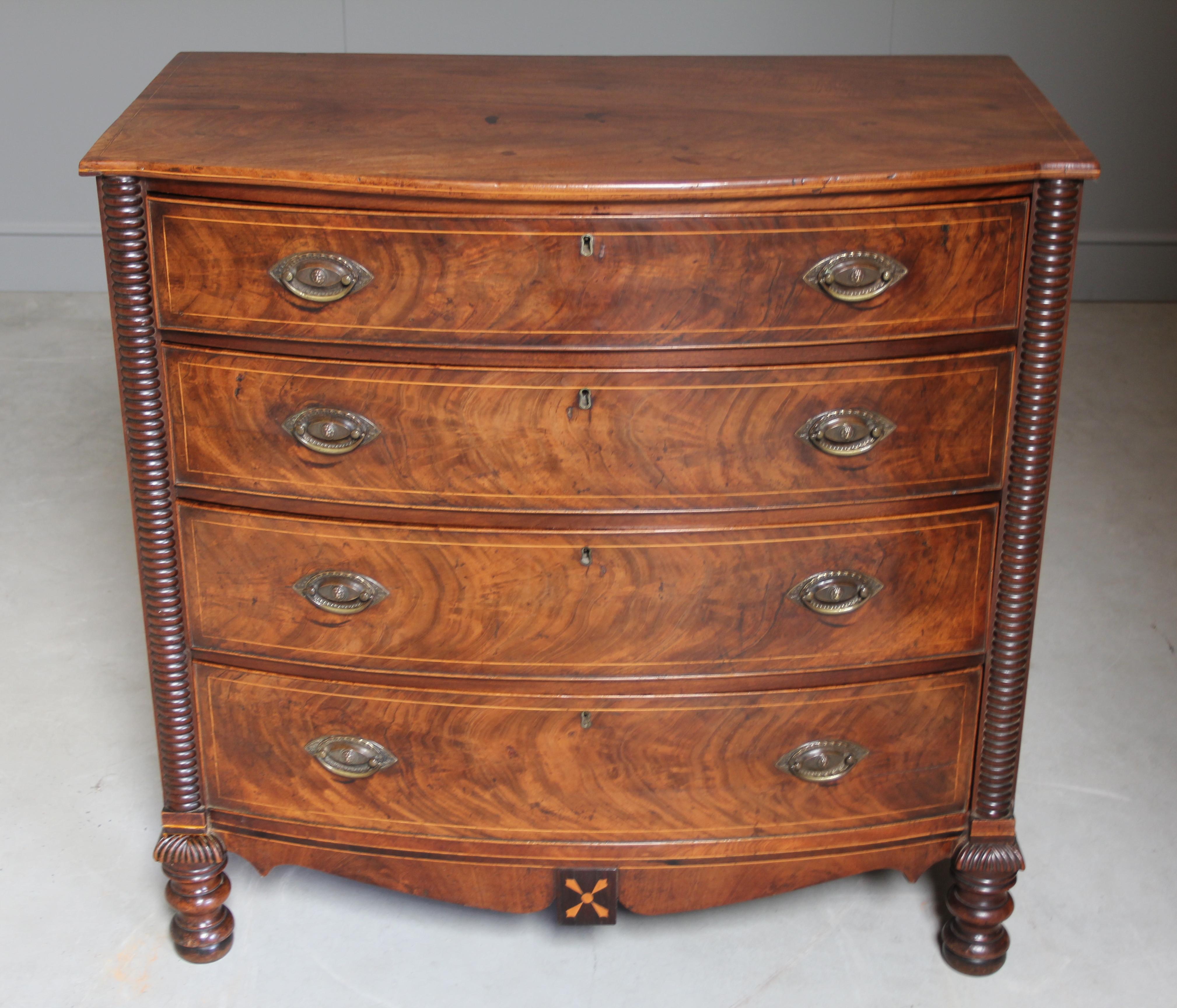 Early 19th Century William IV Mahogany Chest of Drawers