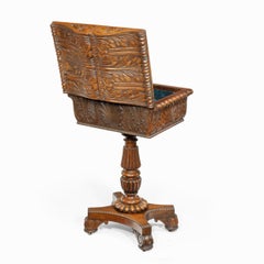 William IV Mahogany Teapoy