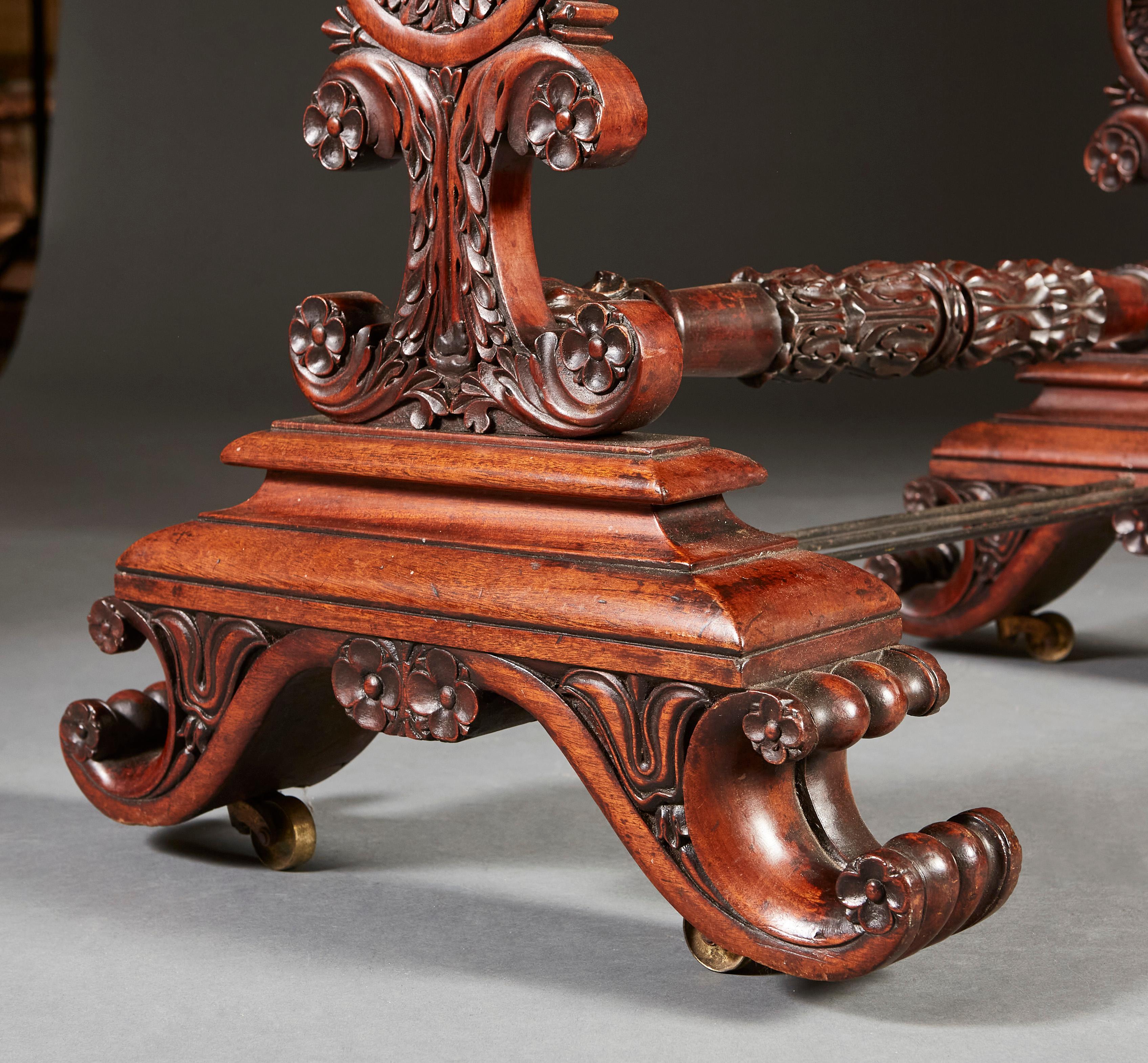 William IV Mahogany Writing Table In Good Condition In London, GB