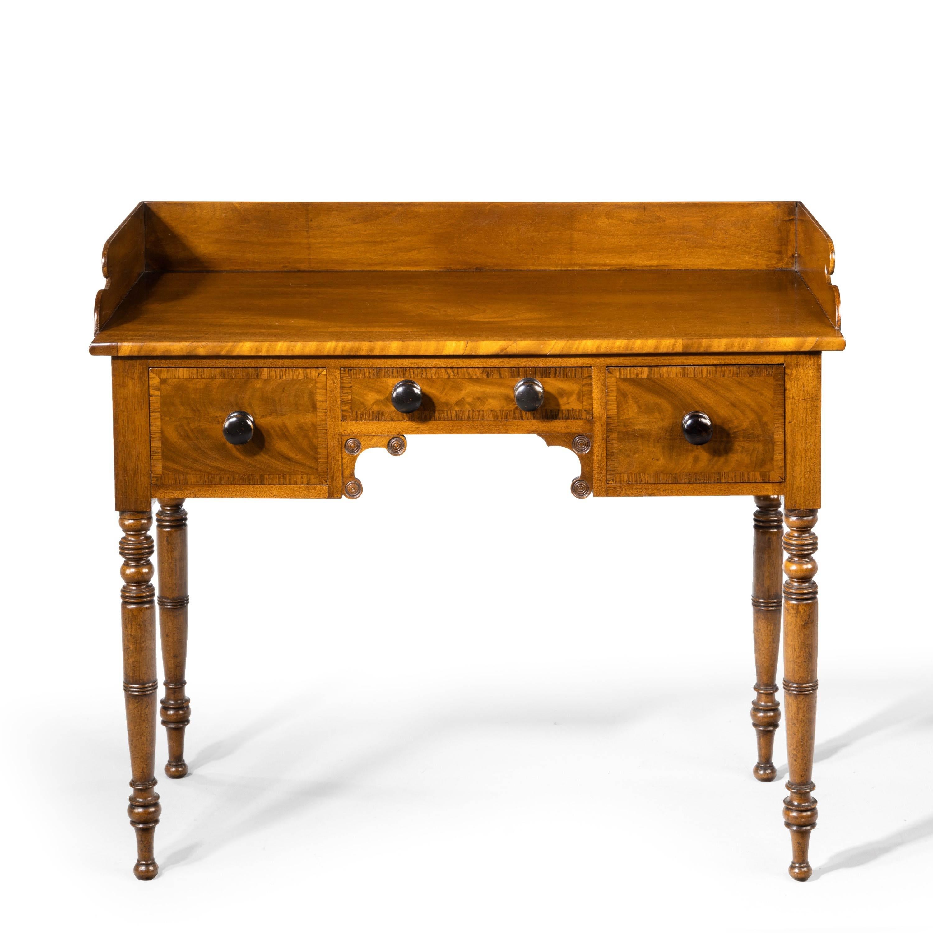 19th Century William IV Period Side or Serving Table in the Manner of Gillows