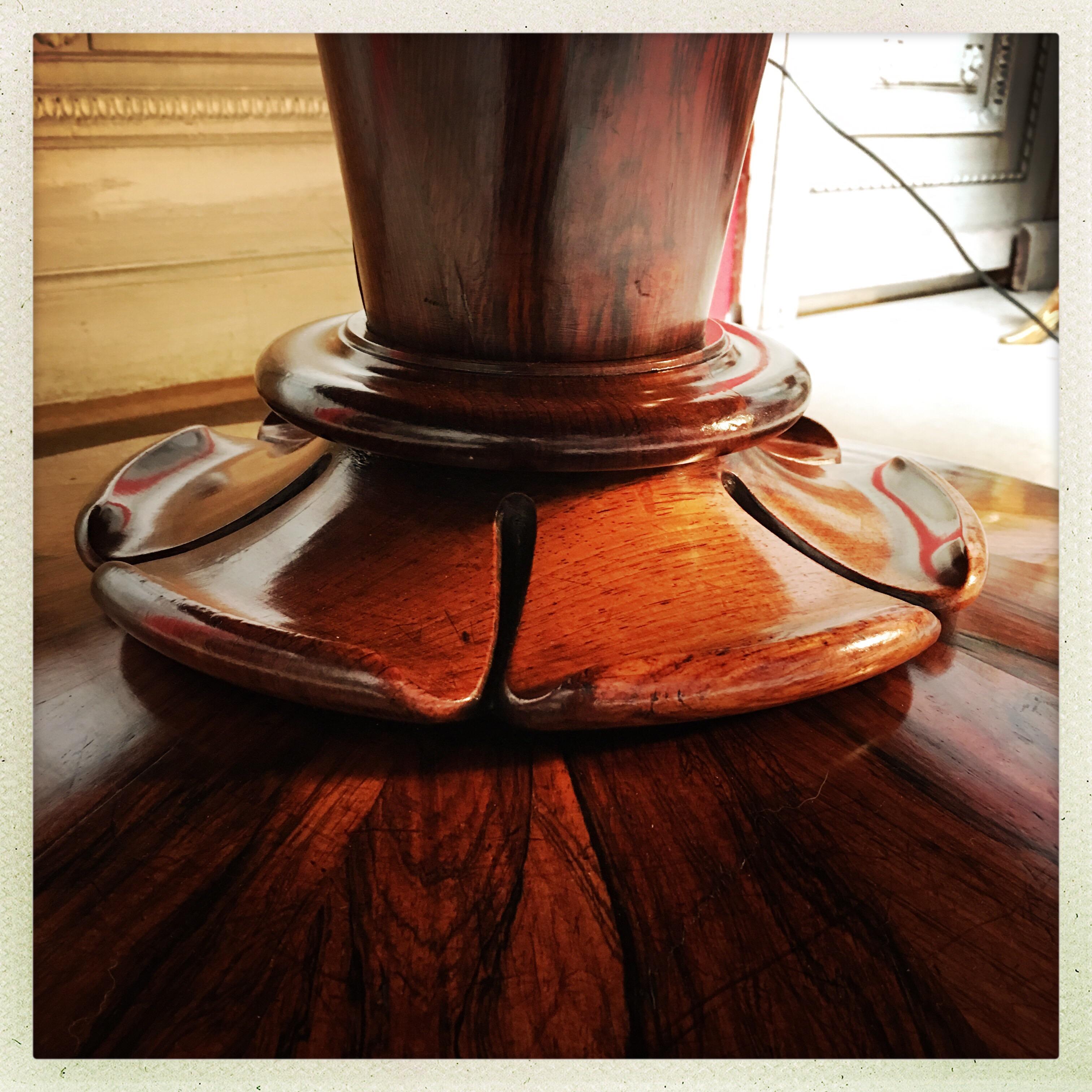 William IV Rosewood Dining, Centre Table In Good Condition In Dallas, TX