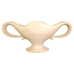 A William John Marriner for Fulham Pottery twin handled vase, model 'FMA 3'