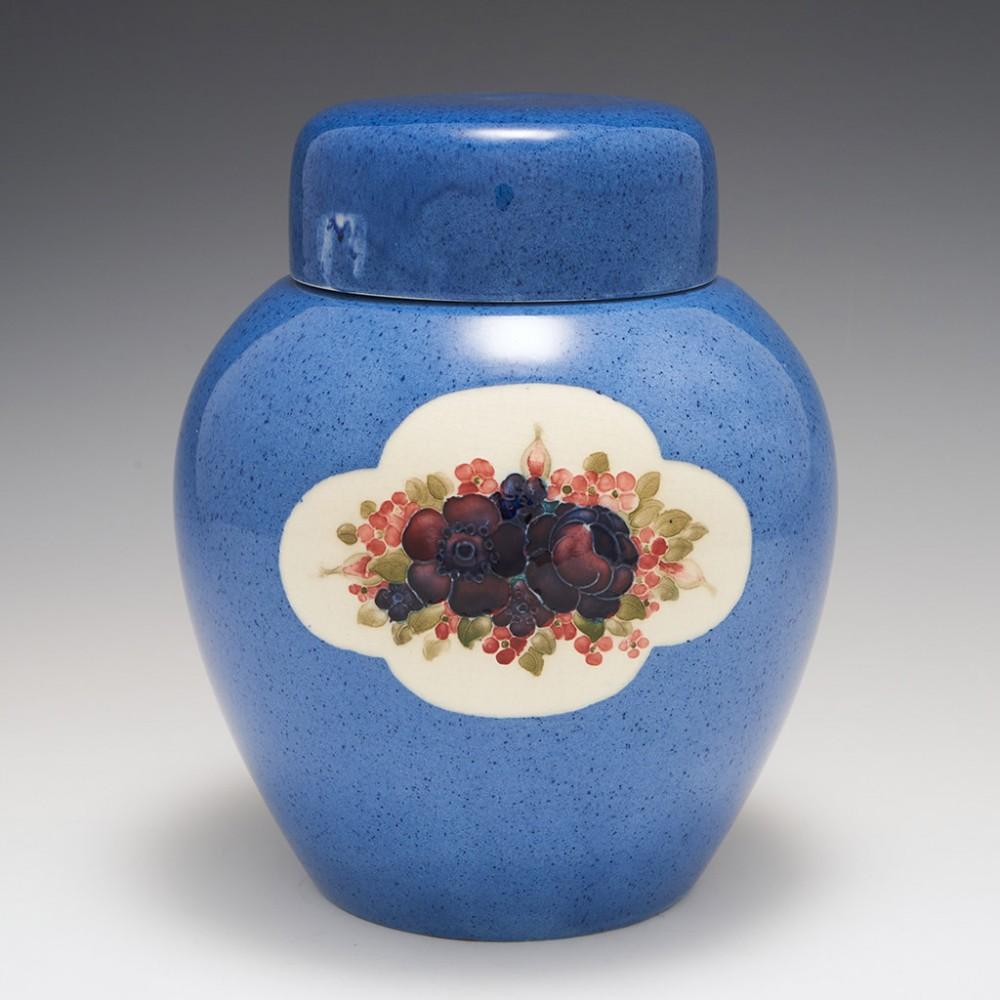Art Nouveau A William Moorcroft Pottery Ginger Jar and Cover, c1918