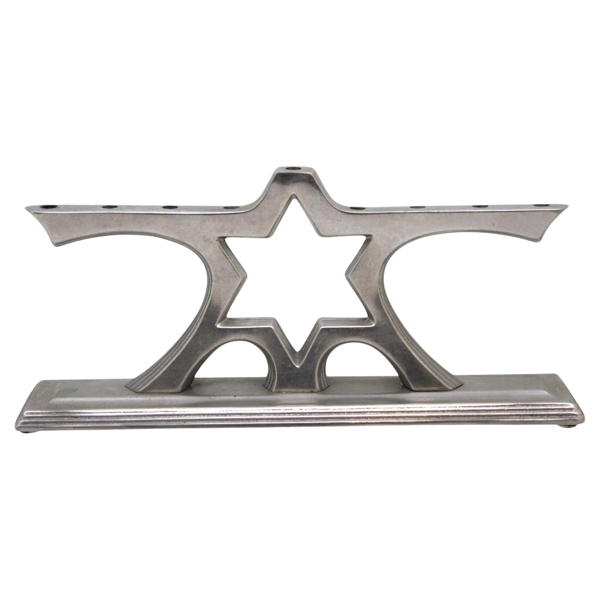 A Wilton Star of David Menorah