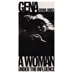 Retro Woman under the Influence 1974 U.S. Film Poster