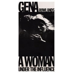 Woman under the Influence 1974 U.S. Film Poster